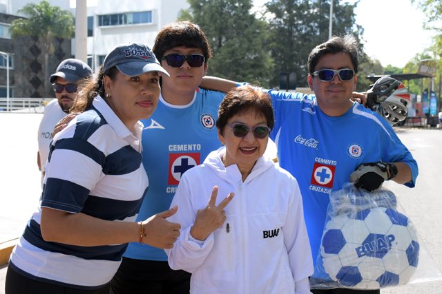 Realizan Rodada del Día del Padre BUAP 2026