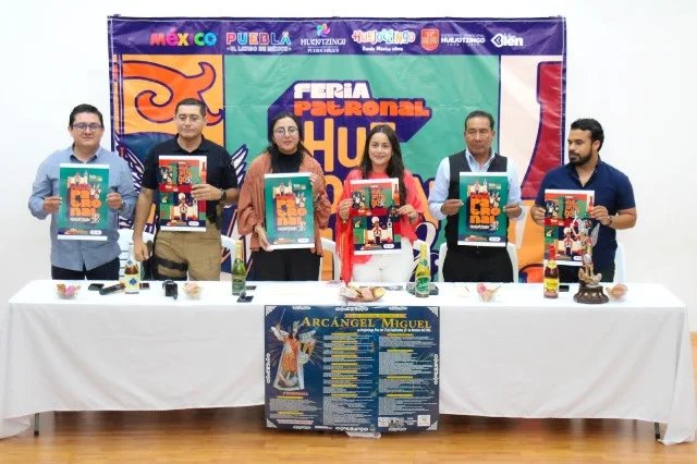PRESENTAN LA FERIA PATRONAL 2026: HUEJOTZINGO SE ALISTA PARA CELEBRAR A SAN MIGUEL ARCÁNGEL – Entérate Puebla