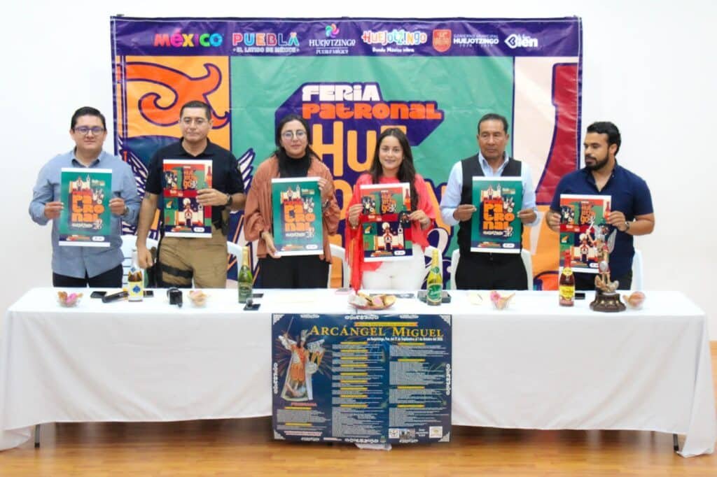Presentan la Feria Patronal 2026: Huejotzingo se alista para celebrar a San Miguel Arcángel – Huejotzingo