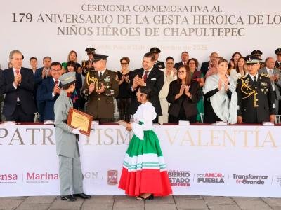 Niños héroes de Chapultepec, legado de valor y compromiso con la nación