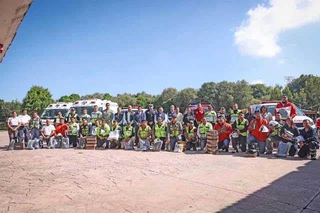 Reconoce Omar Muñoz labor de Protección Civil en Cuautlancingo – Entérate Puebla