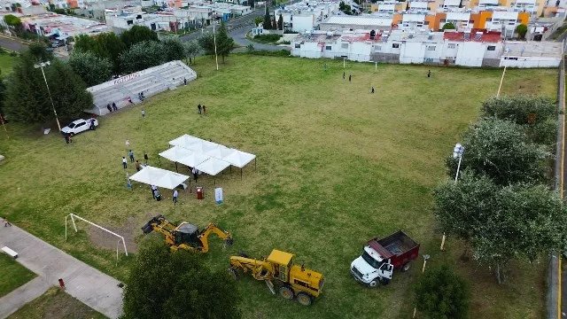 PONE EN MARCHA ROBERTO SOLÍS LA REHABILITACIÓN DE LA CANCHA DE “VALLE DE SAN MIGUEL”, LA QUINTA INTERVENIDA EN HUEJOTZINGO – Entérate Puebla