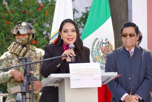 ENCABEZA TONANTZIN FERNÁNDEZ CEREMONIA CONMEMORATIVA DE LA GESTA HEROICA DE LOS NIÑOS HÉROES DE CHAPULTEPEC – Entérate Puebla